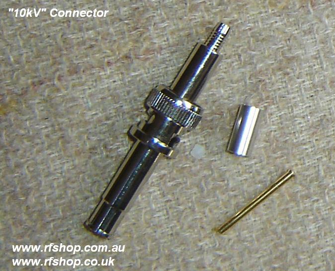 Coaxial Connector, Kings 10KV Plug, RG58