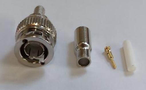 Connector Mini-BNC Plug, Mini-BNC Male, RG179