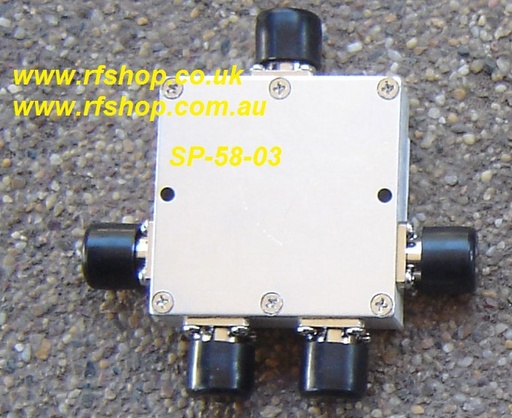 Divisor Coaxial, 5-6 GHz 4 way Splitter, Conectores N Hembra