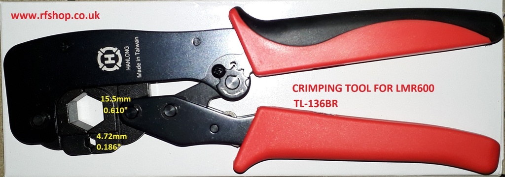 Crimping Tool, Die-LMR600, TL-136BR