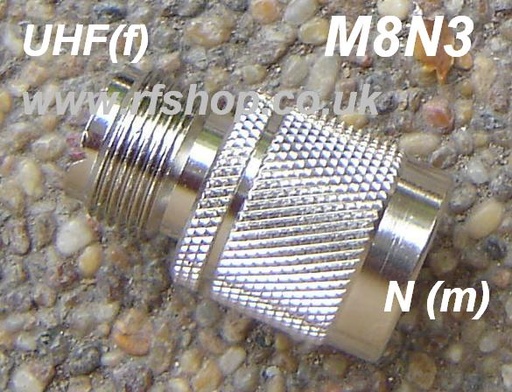 [CH-NP-UHFJ] Adapter UHF female to N male