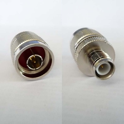 [CH-NP-RTJ] Adapter N male to TNC Reverse Polarity Jack (male pin)