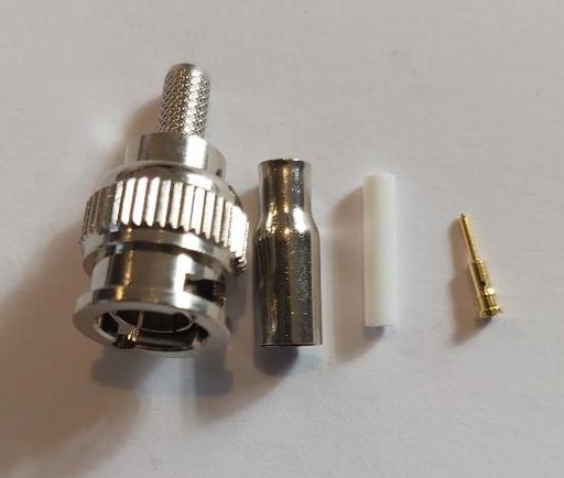 [CH-MiniBP-316] Connector Mini-BNC Plug, Mini-BNC Male, RG316