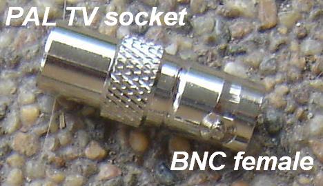[CH-BJ-BLP] Adapter BNC Female to Belling Lee TV male