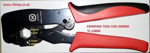 [TL-136BR] Crimping Tool, Die-LMR600, TL-136BR