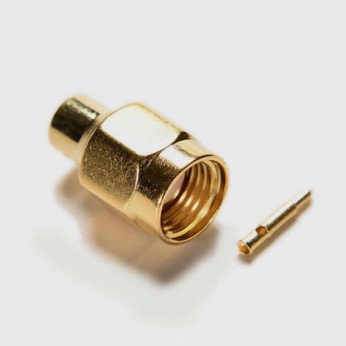 [CH-AP-141] Connector SMA Plug, SMA Male, 0.141″, RG402, Semi Rigid