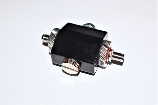 [CH-LP-A80A85-2.5] Lightning Protector, SMA Jack to Bulkhead SMA Jack, (DC to 2.5Ghz), 50V Gas Discharge Tube