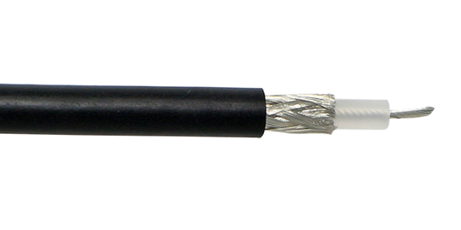 [RG58PUR] Cable Coaxial, rg58 PUR, para uso exterior, PRECIO POR METRO
