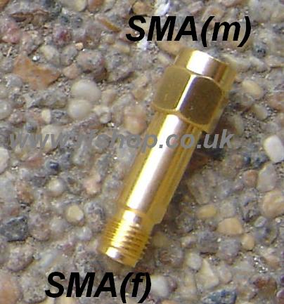 [AD-A3A8-L] Adapter SMA female to SMA male, Long version