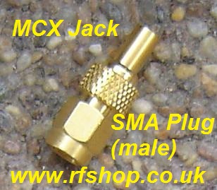 [AD-A3D8] Adapter SMA male to MCX female