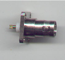 [BNC864L-0000] Connector BNC Jack, BNC Female, 4 Flange, 4.2mm ext. 50 Ohm 