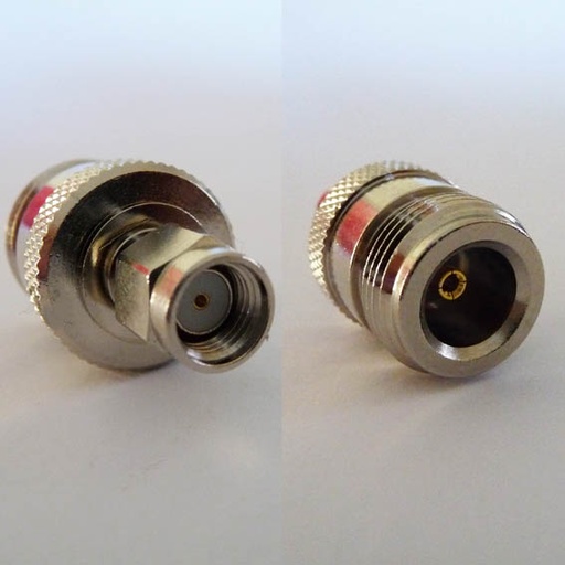 [CH-RAP-NJ] Adapter SMA Reverse Polarity Plug (female pin) to N female