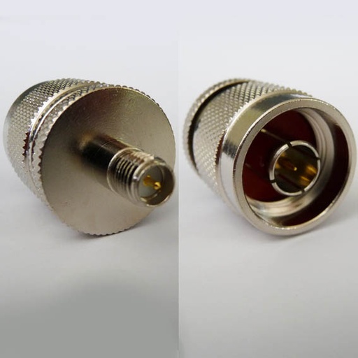 [CH-RAJ-NP] Adapter N male to SMA - Reverse Polarity Jack (male pin)
