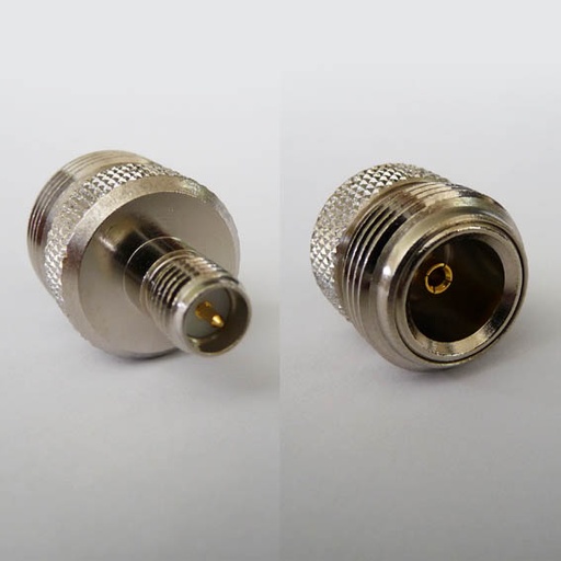 [CH-RAJ-NJ] Adapter N female to SMA - Reverse Polarity Jack (male pin)