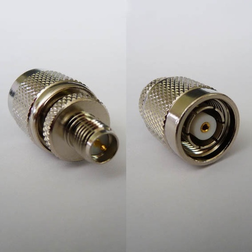 [CH-RAJ-RTP] Adapter SMA Reverse Polarity Jack (male pin) to TNC Reverse Polarity Plug (female pin)